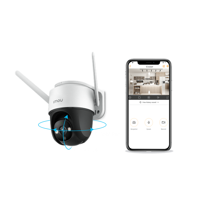 BIZDAHIPCS42FP-Imou_IP_wifi_PT_domkamera_-_Cruiser_4MP_36mm_kulteri_IP66_H265_IR30m_SD_audio_mikrofon_hangszoro_onvifDC12V-i345914